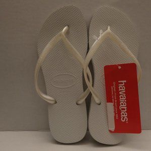 Havaianas White Flip flops